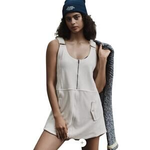 Daily Practice by Anthropologie Ivory Jockey Mini Dress NWT Medium